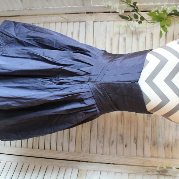 Priscilla of Boston Blue Dress (241) - Picture 4 of 9